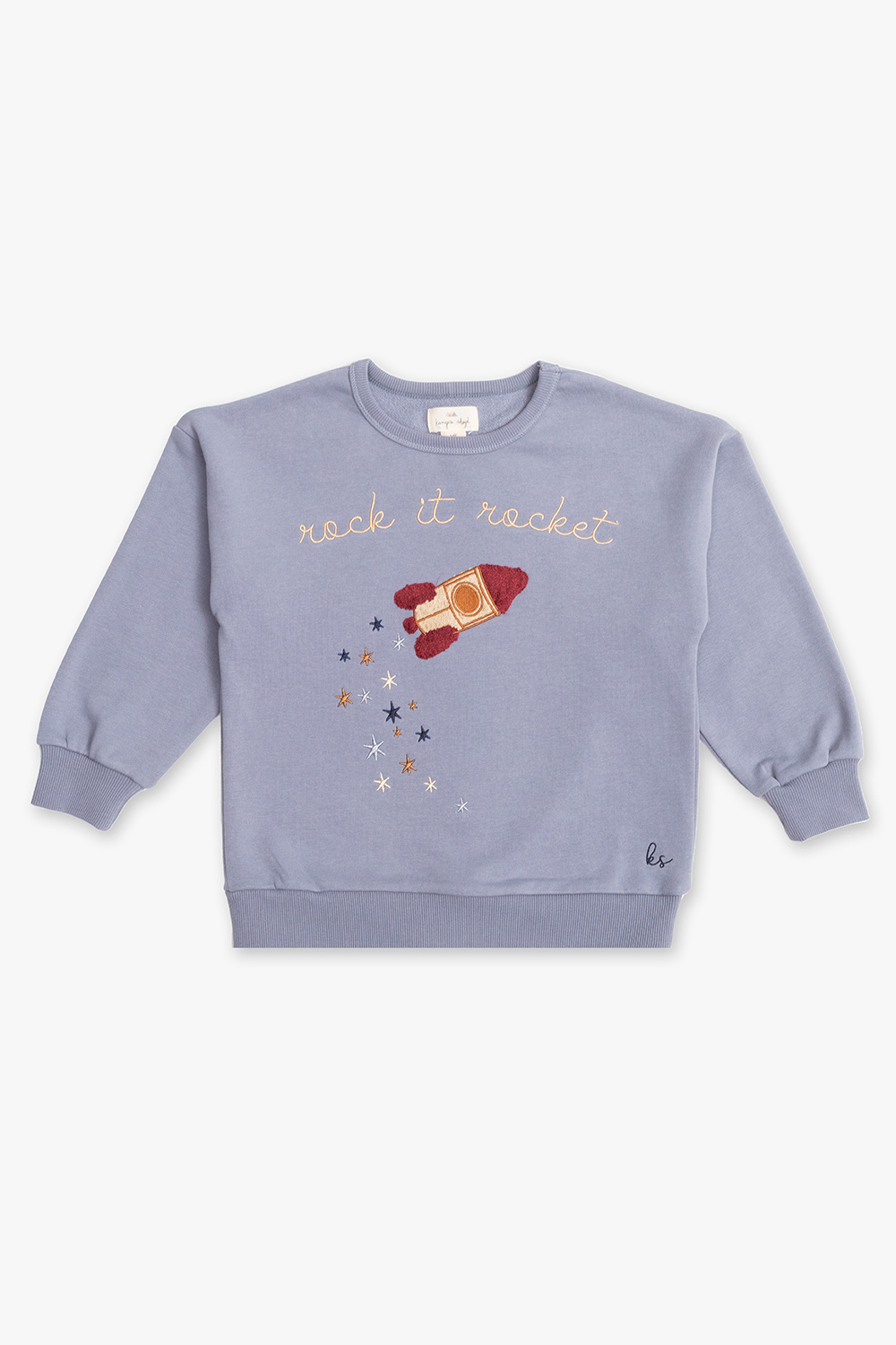 Blue 'Lou' sweatshirt Konges Sløjd - Air Jordan 1 Top 3 Gold